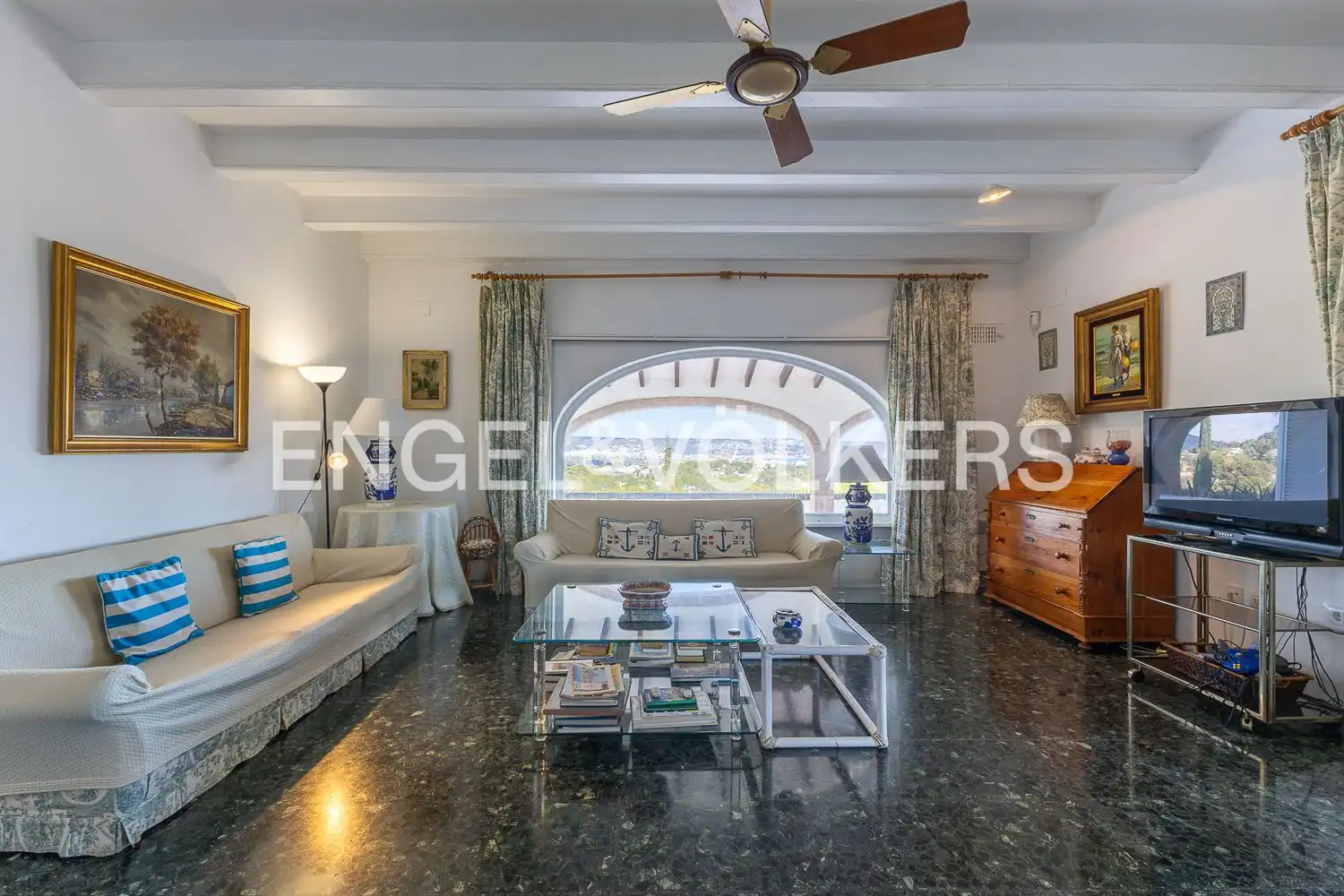 Living room of Houses for sale in Jávea / Xàbia  with Heating, Private garden and Storage room