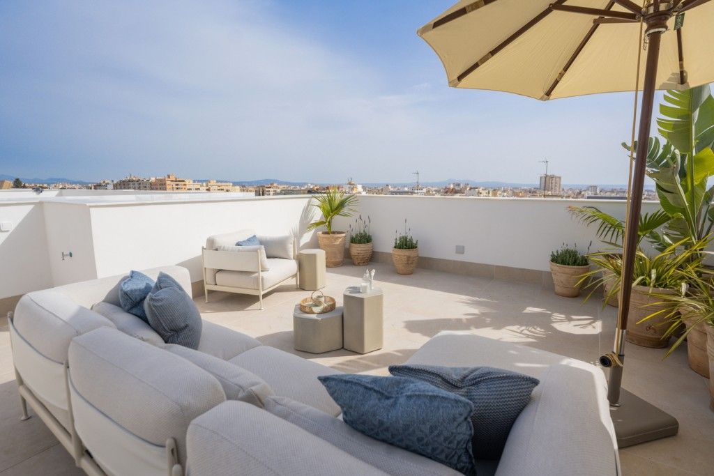 Terrassa de Àtic en venda en  Palma de Mallorca amb Aire condicionat, Terrassa i Traster