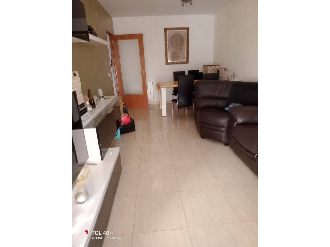 Living room of Flat for sale in Girona Capital  with Heating and Balcony