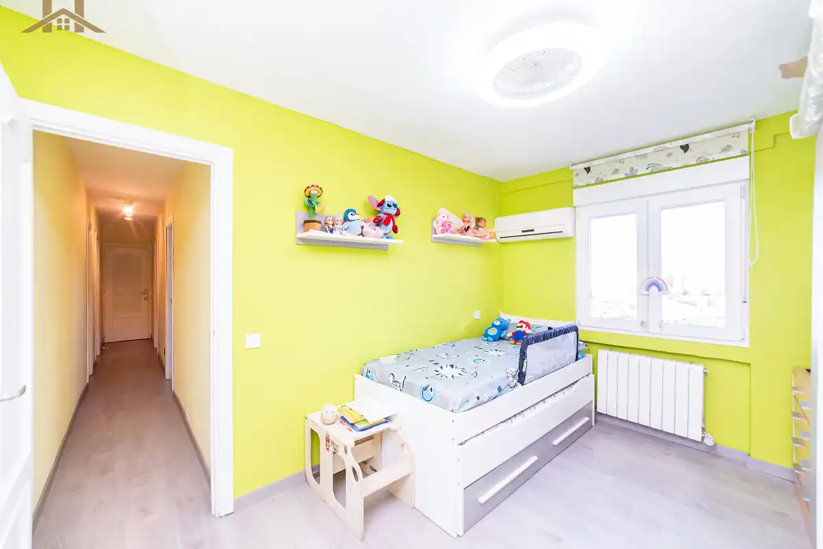 Bedroom of Flat for sale in Móstoles  with Air Conditioner, Heating and Terrace