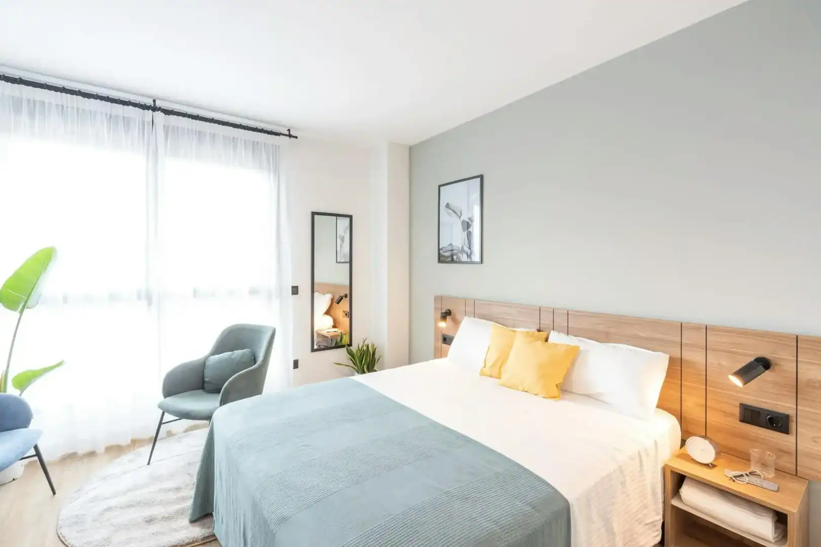 Schlafzimmer von Gebäude zur Miete in Madrid