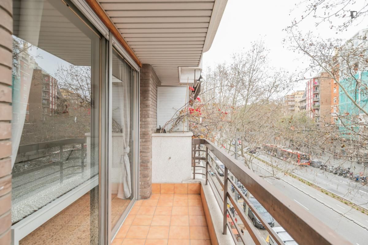 Terrassa de Apartament de lloguer en  Barcelona Capital amb Aire condicionat, Moblat i Forn