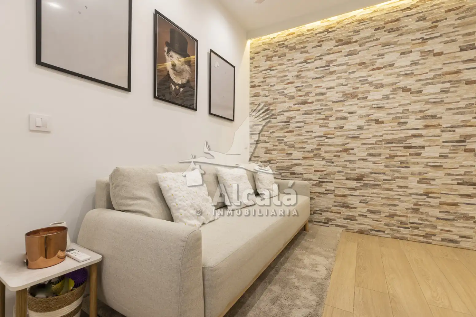 Sala de estar de Piso en venta en Azuqueca de Henares con Aire acondicionado, Jardín privado y Domótica