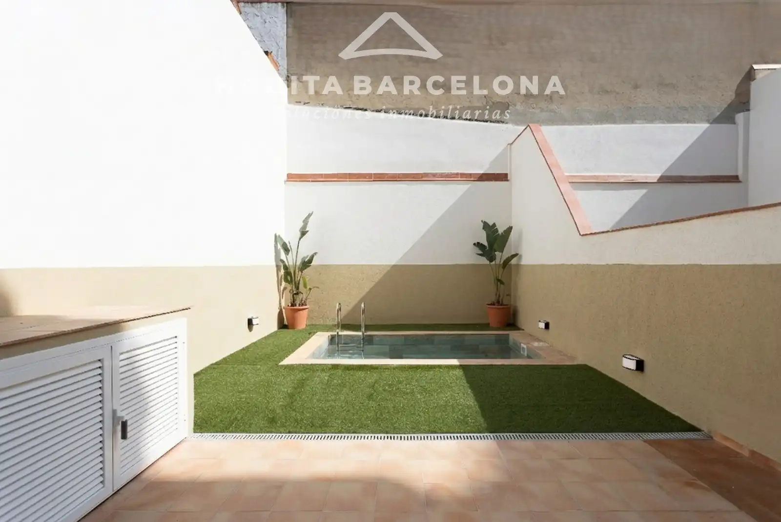 Terraza de Dúplex en venta en Barcelona con Aire acondicionado, Calefacción y Jardín privado