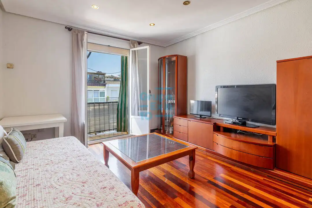 Sala de estar de Piso en venta en Donostia - San Sebastián  con Calefacción y Balcón