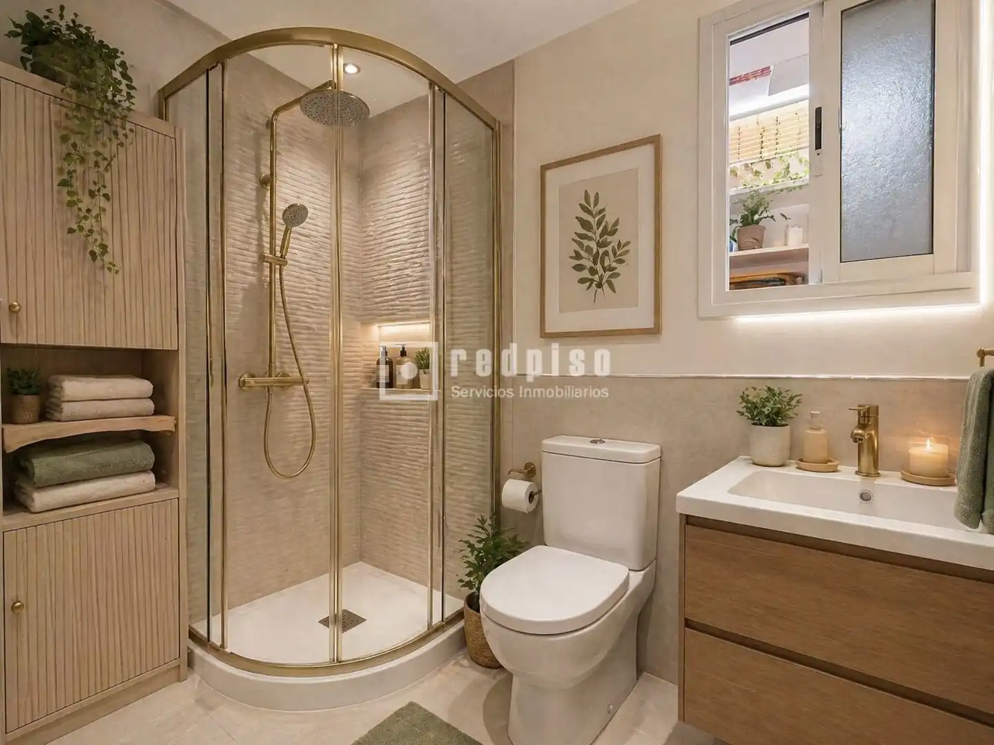 Badezimmer von Wohnung zum Verkauf in Málaga mit Terrasse