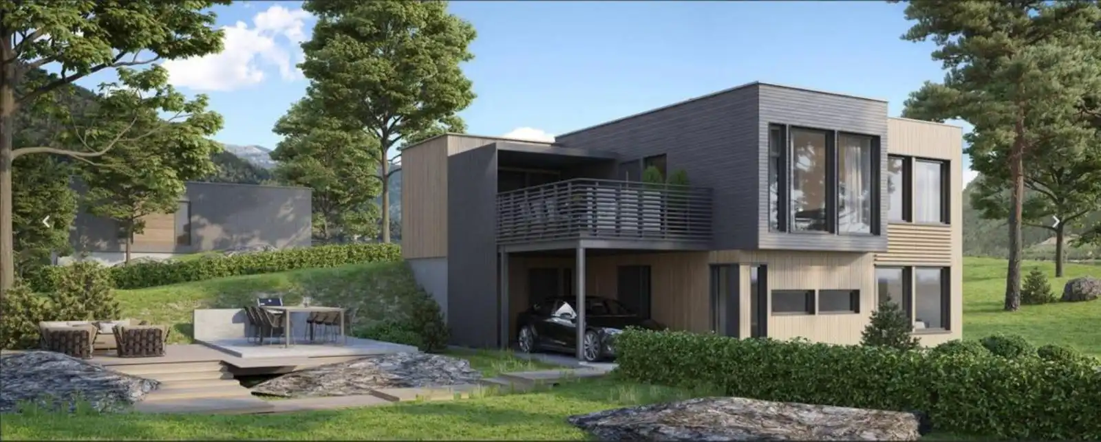 Vista exterior de Casa o xalet en venda en Vilanova i la Geltrú amb Terrassa i Moblat