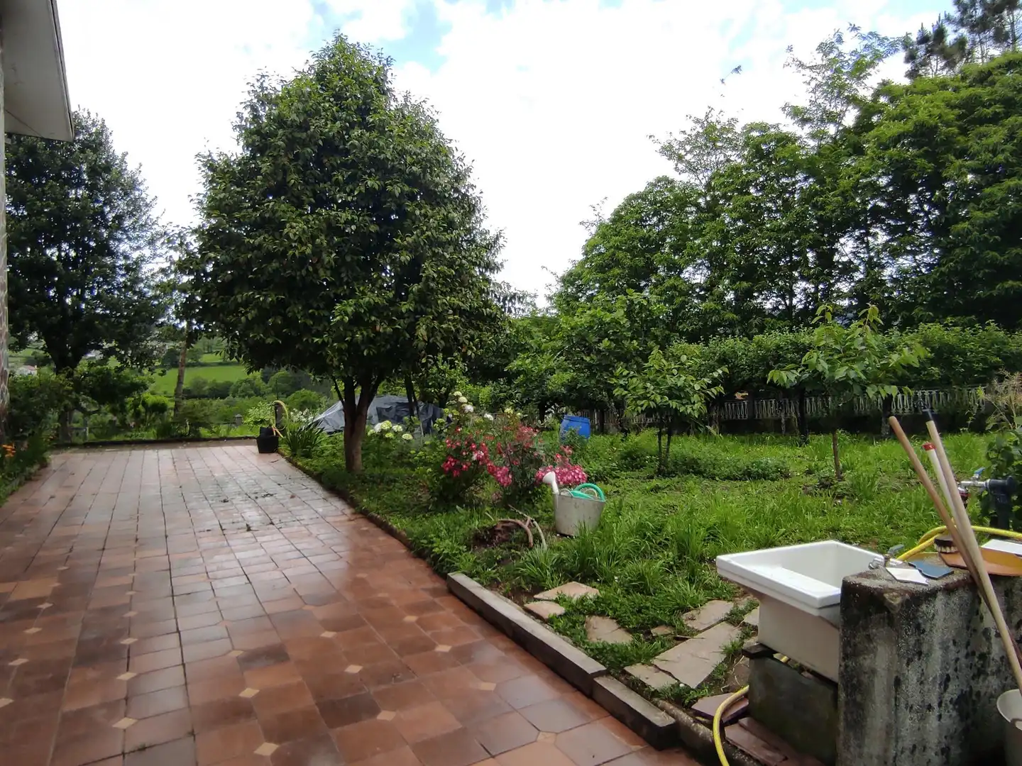 Jardín de Casa o chalet en venta en Vila de Cruces con Calefacción, Jardín privado y Terraza