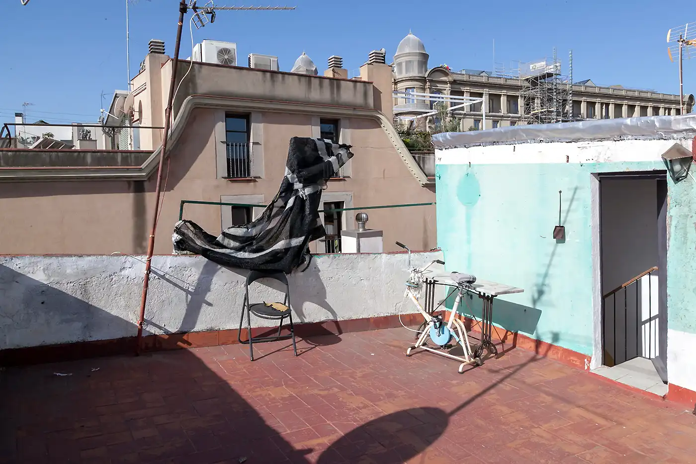 Terrasse von Wohnung zum Verkauf in Barcelona mit Klimaanlage, Möbliert und Balkon