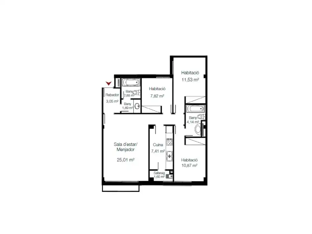Flat with lift for sale in Sant Julià, imagen 19