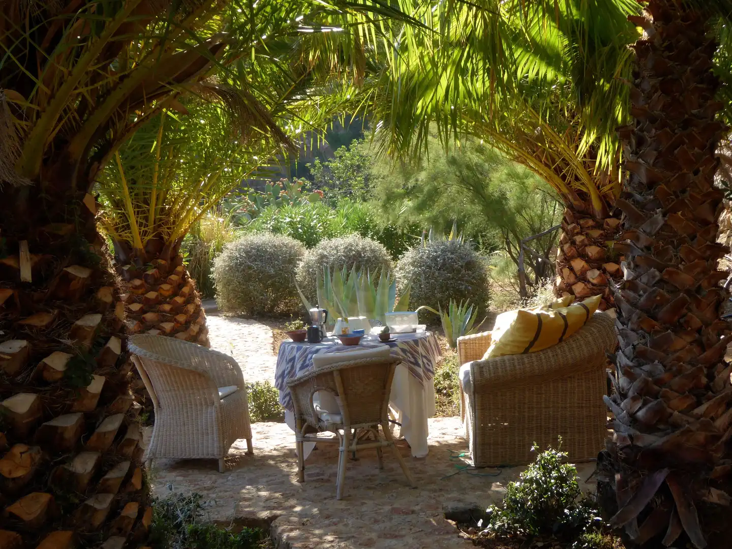 Jardín de Finca rústica en venta en Banyalbufar con Jardín privado, Terraza y Horno