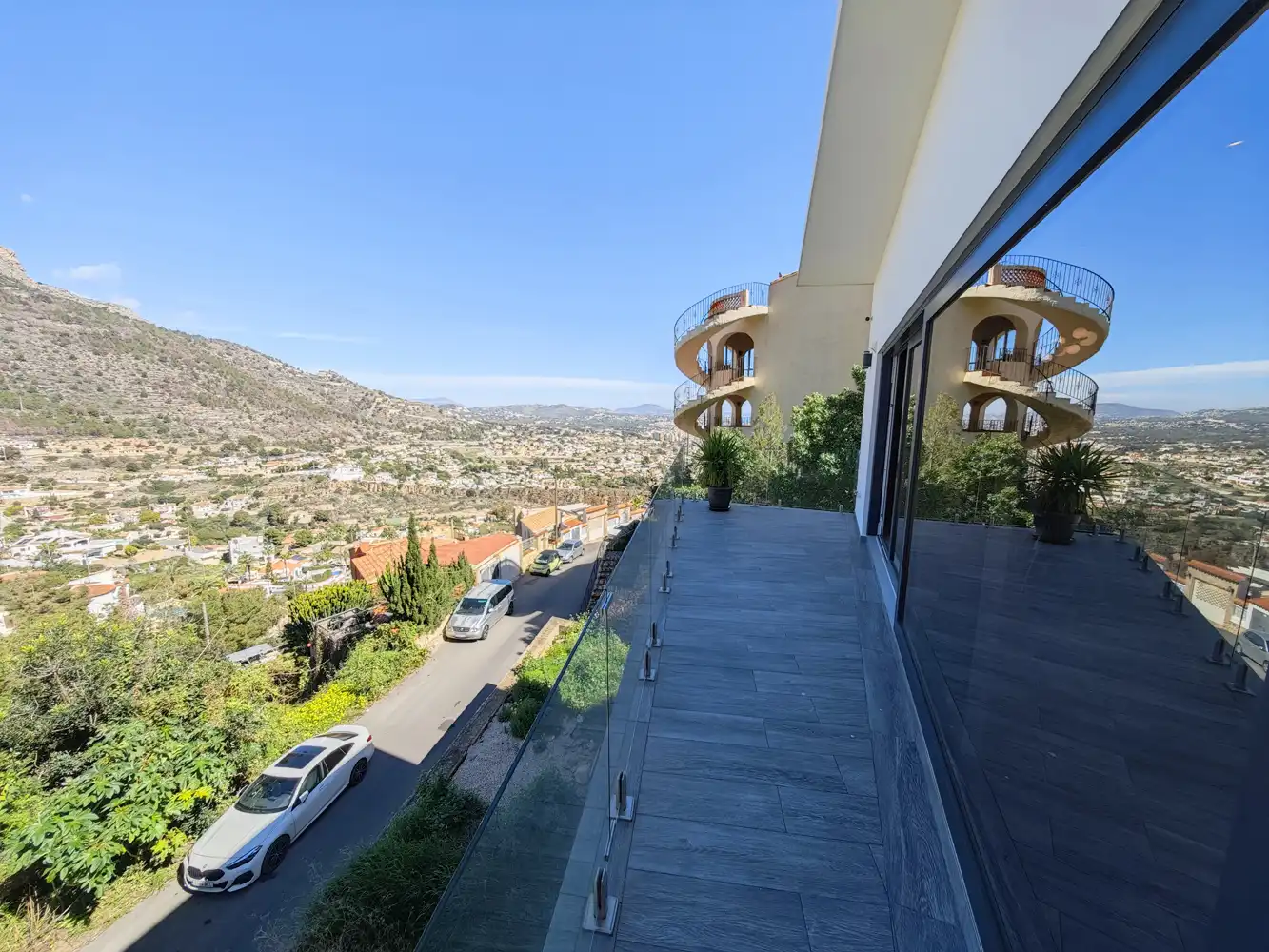 Vista exterior de Casa o chalet en venta en Calpe / Calp con Aire acondicionado, Calefacción y Jardín privado