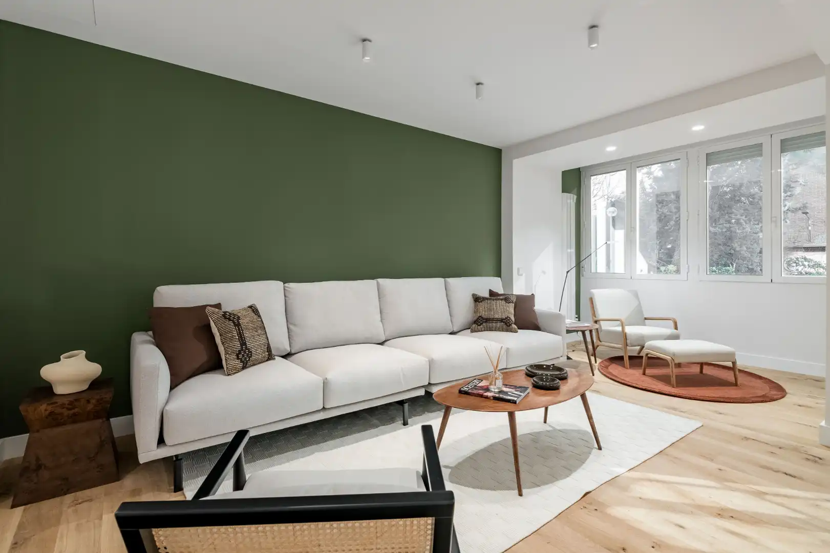 Sala de estar de Piso en venta en Madrid con Aire acondicionado, Calefacción y Parquet
