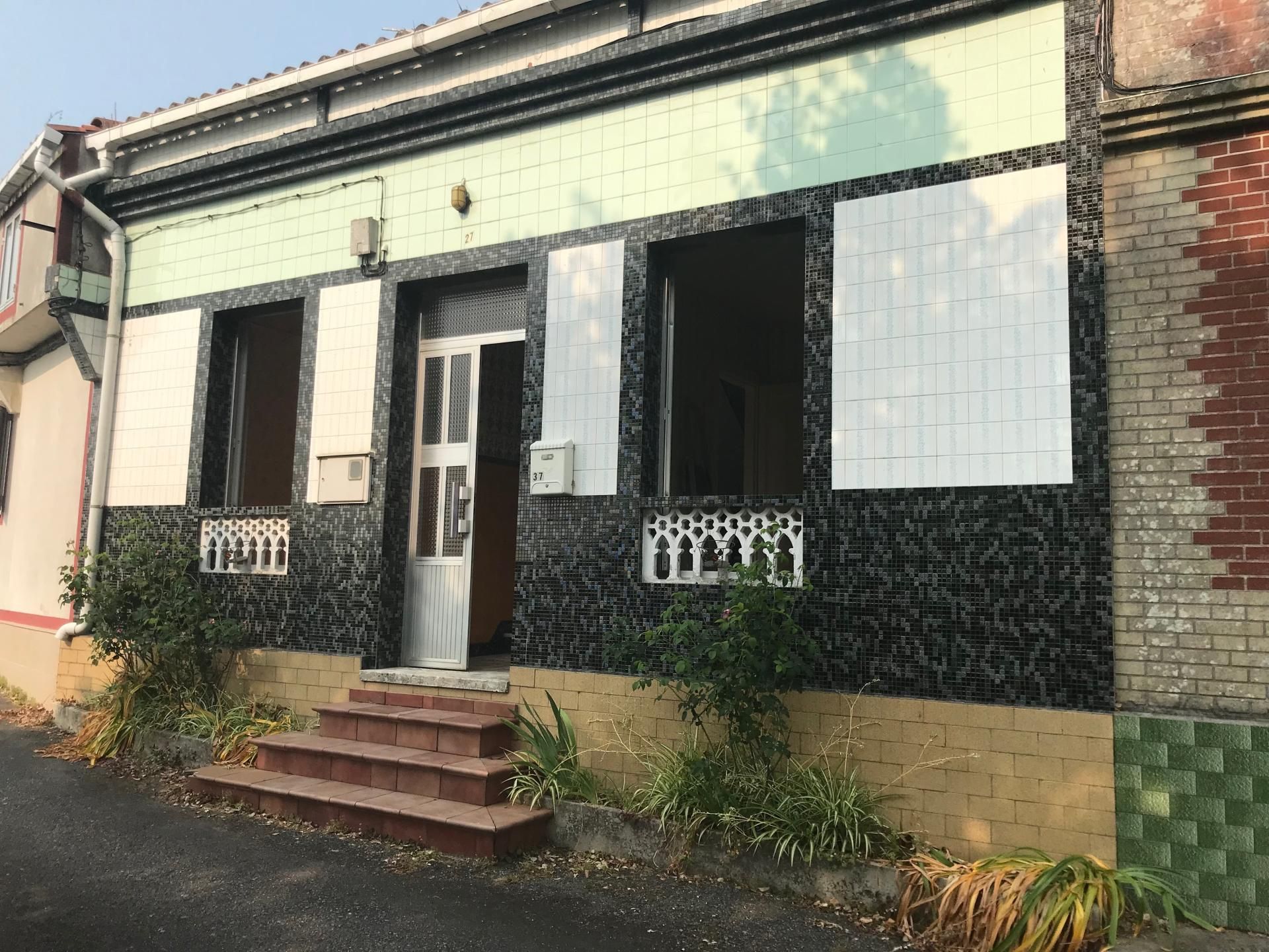 Exterior view of Single-family semi-detached for sale in Boiro