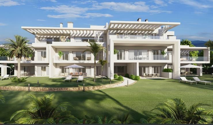 Garden of Apartment to rent in Casares  with Air Conditioner, Parquet flooring and Oven