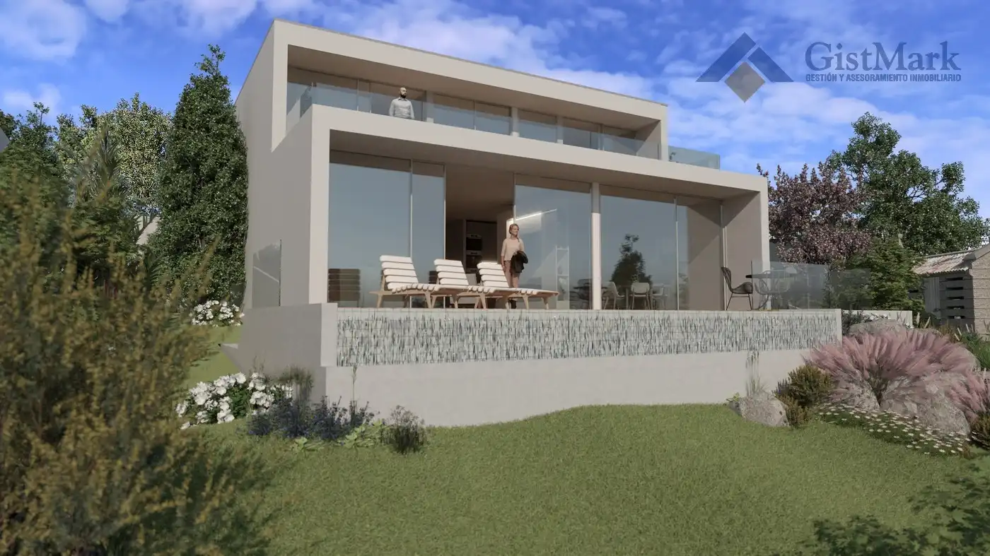 Vista exterior de Residencial en venta en Moaña