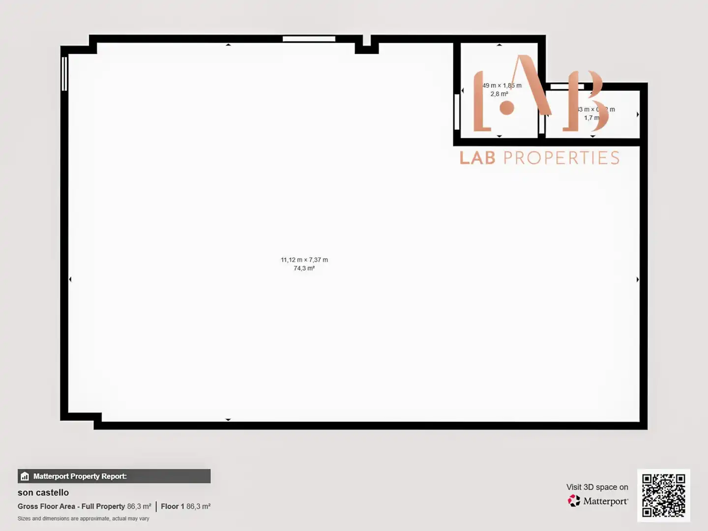 Oficina en venta en  Palma de Mallorca