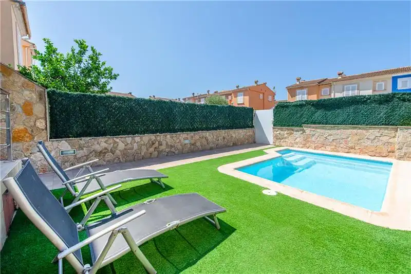 Swimming pool of Detached homes for sale in Llucmajor  with Terrace, Storage room and Balcony