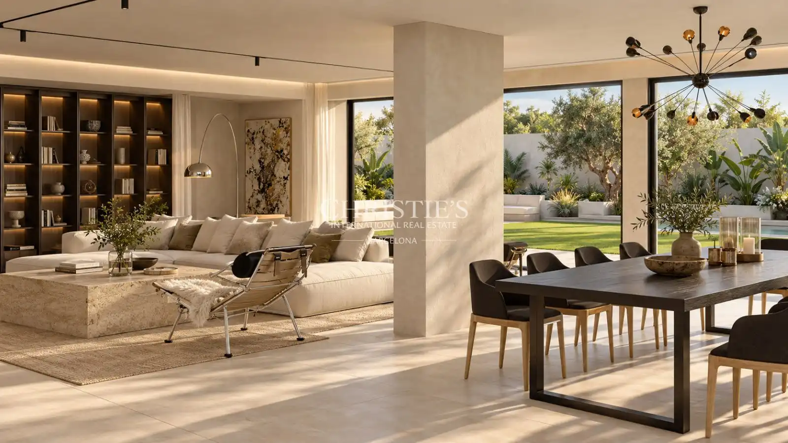Living room of Houses for sale in Ciutat Diagonal