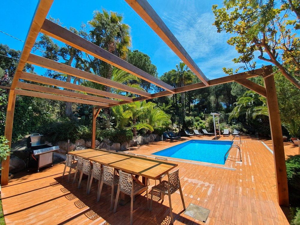 Terrassa de Casa o xalet en venda en Lloret de Mar amb Aire condicionat, Calefacció i Jardí privat