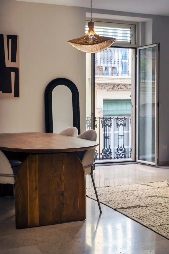 Comedor de Piso de alquiler en Valencia con Aire acondicionado, Calefacción y Amueblado