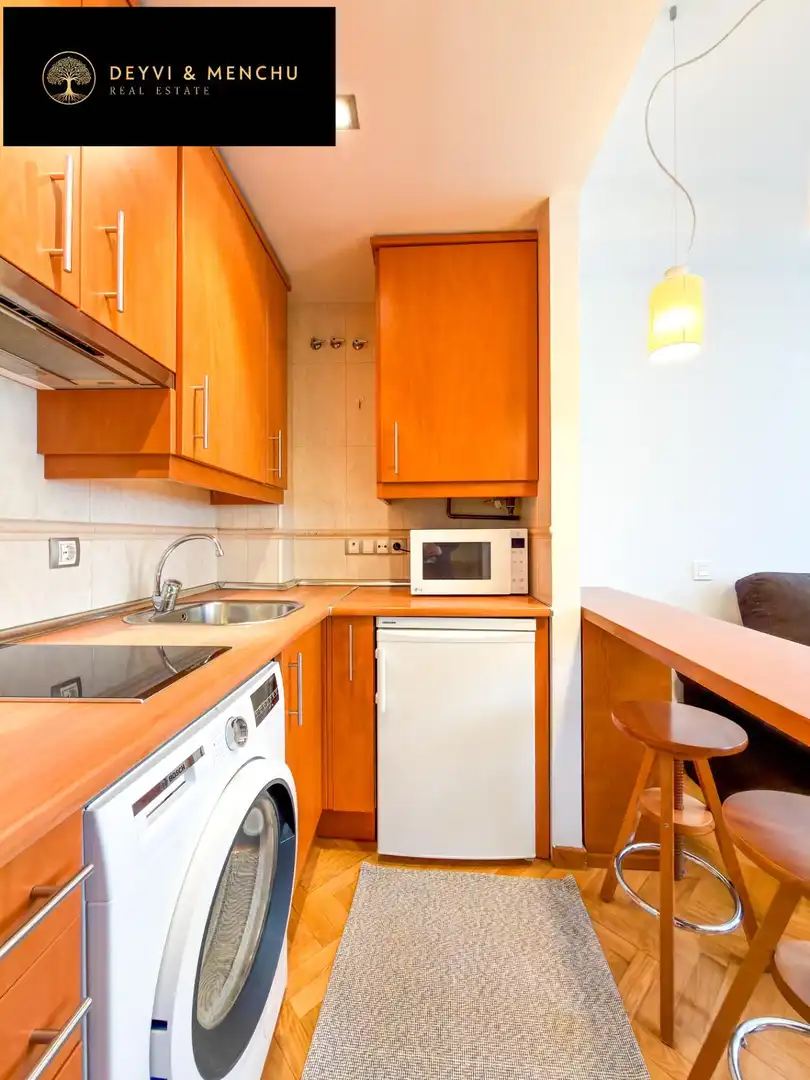 Kitchen of Flat for sale in Madrid  with Air Conditioner, Heating and Storage room