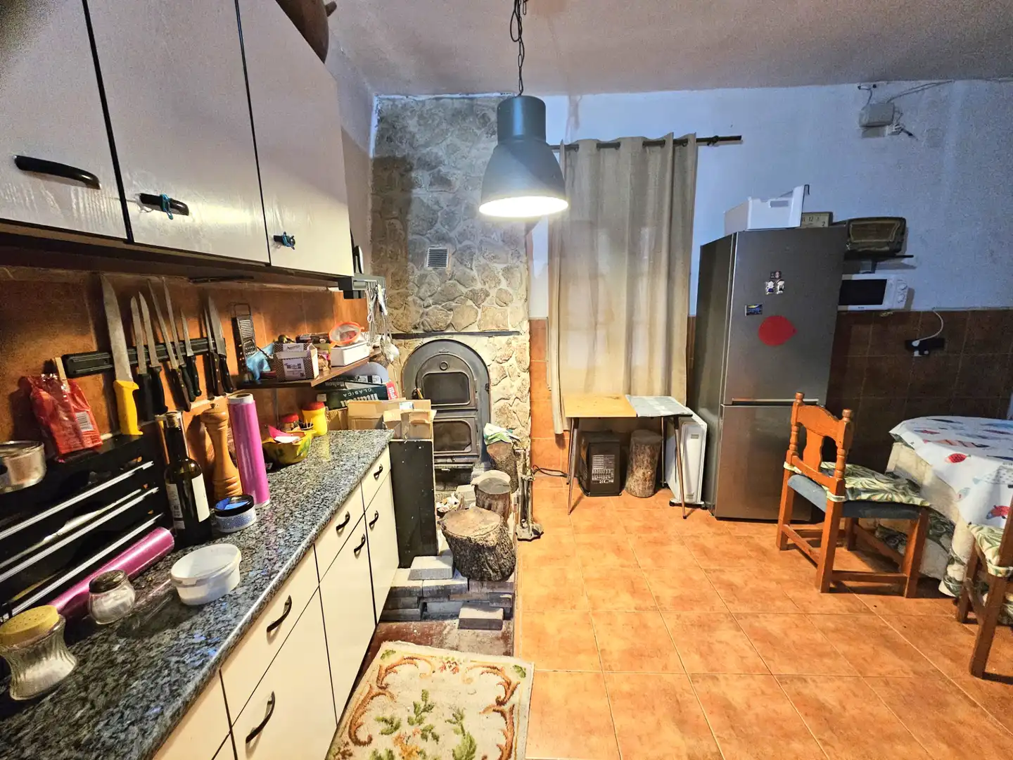 Cocina de Casa o chalet en venta en Arcos de Jalón con Aire acondicionado, Calefacción y Jardín privado
