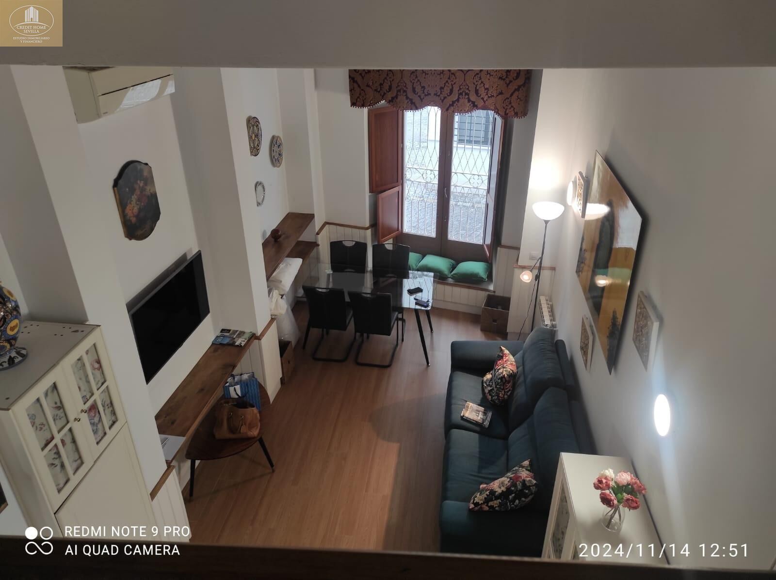 Sala d'estar de Pis en venda en  Sevilla Capital