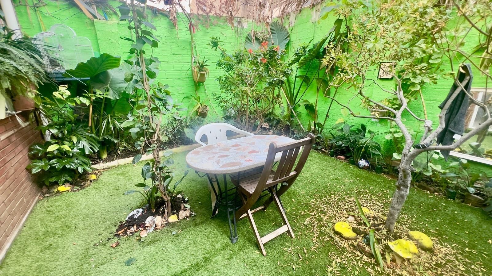 Garden of Planta baja for sale in Sant Adrià de Besòs  with Air Conditioner, Heating and Private garden