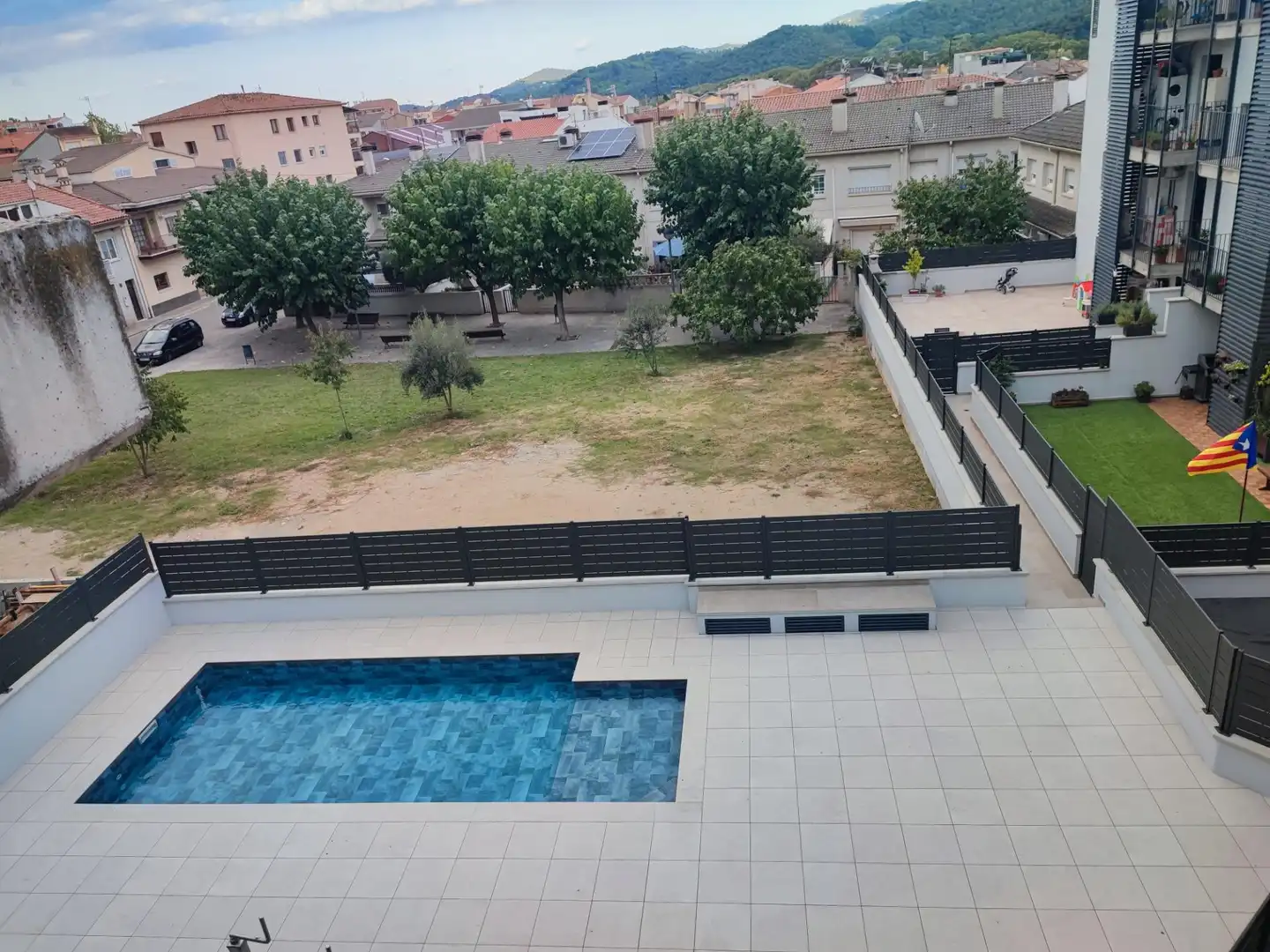 Swimming pool of Flat for sale in Sant Celoni  with Private garden, Terrace and Balcony