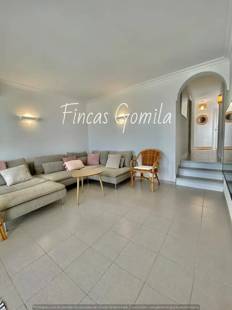 Sala de estar de Casa o chalet en venta en Alaior con Aire acondicionado, Terraza y Amueblado