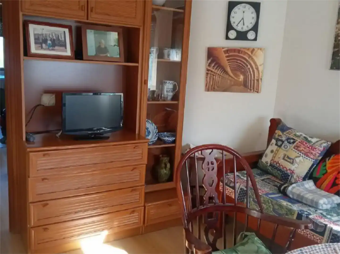 Sala d'estar de Casa o xalet en venda en Villar del Buey amb Aire condicionat i Balcó