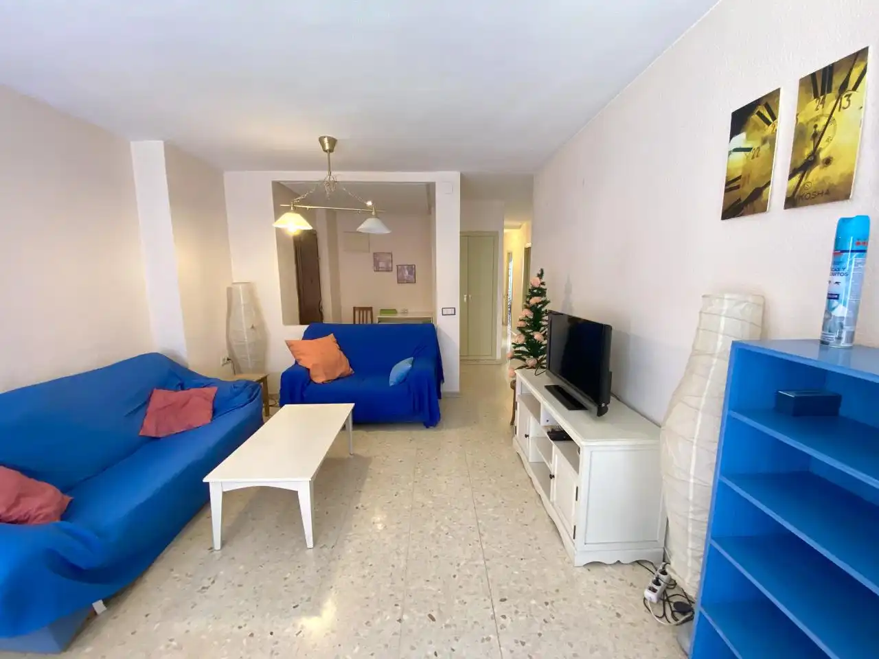 Wohnzimmer von Wohnung zur Miete in Valencia mit Möbliert