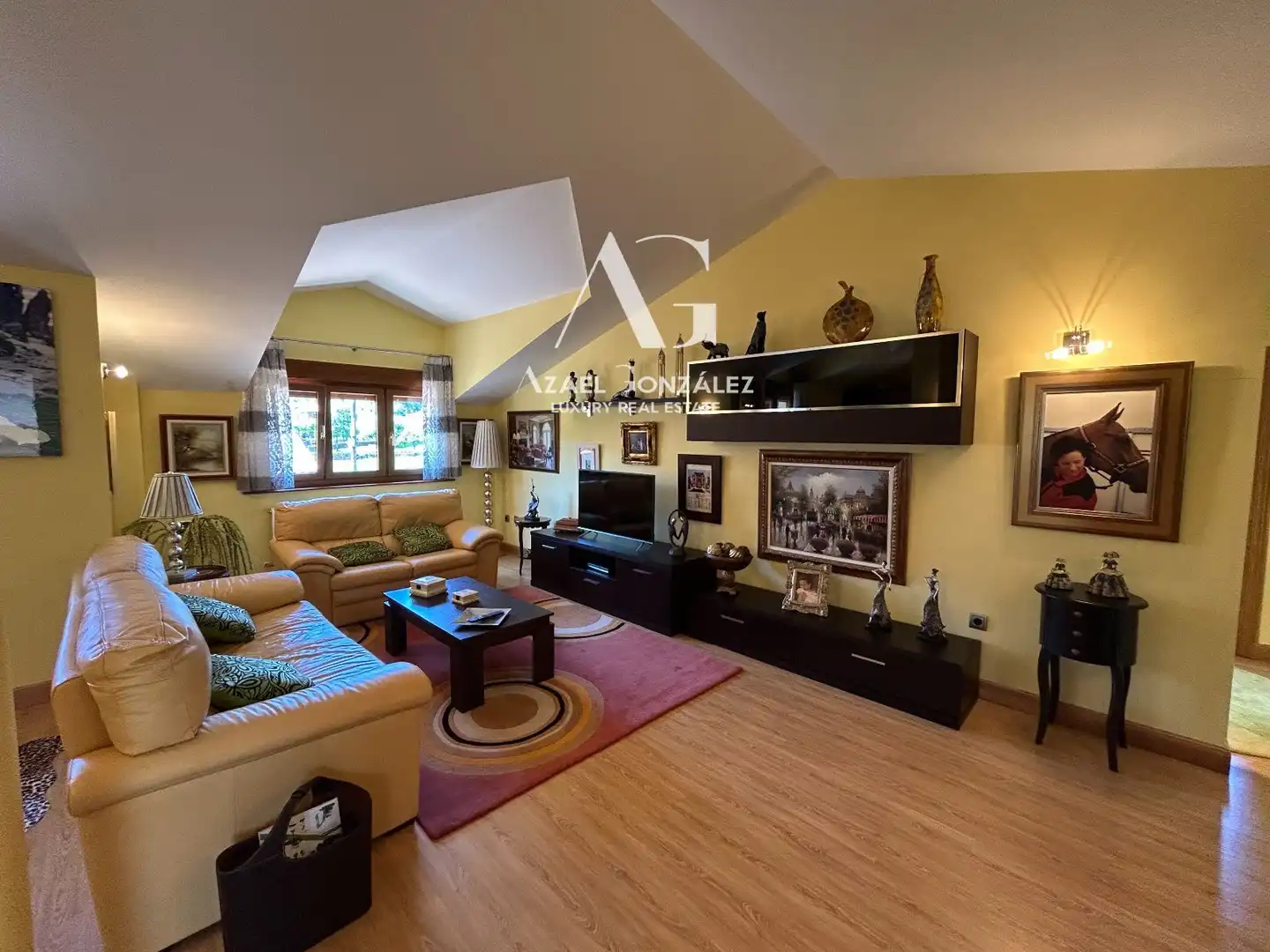 Sala de estar de Casa o chalet en venta en Ruente con Calefacción, Jardín privado y Terraza
