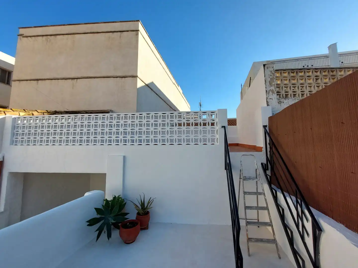 Vista exterior de Casa adosada en venta en Ondara con Aire acondicionado, Calefacción y Terraza