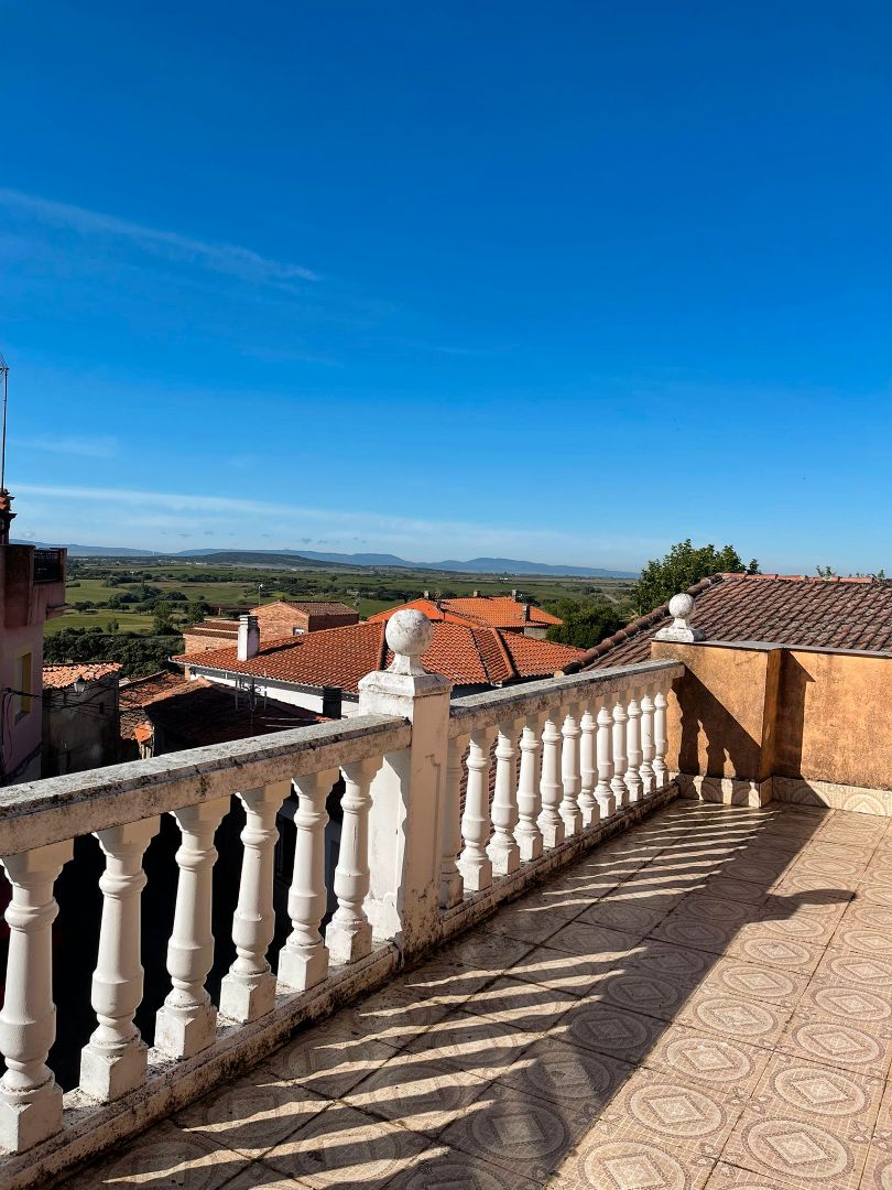 Exterior view of House or chalet for sale in Valdeobispo  with Terrace, Storage room and Furnished