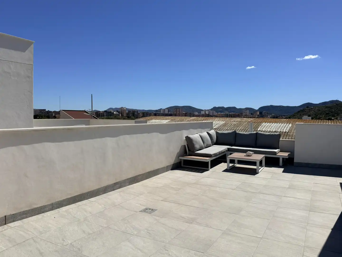 Terraza de Casa o chalet en venta en Cartagena con Aire acondicionado, Calefacción y Jardín privado