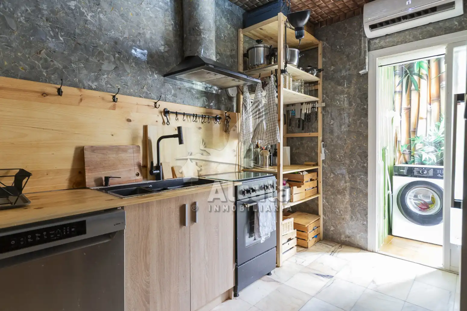 Kitchen of Flat for sale in Campo Real  with Air Conditioner, Heating and Terrace