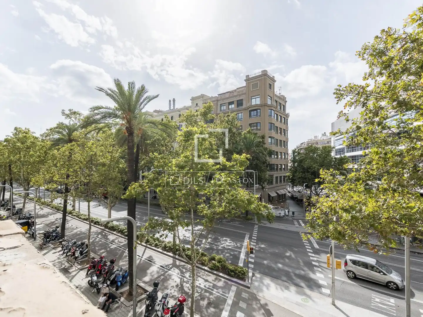 Exterior view of Flat for sale in Barcelona  with Air Conditioner and Heating