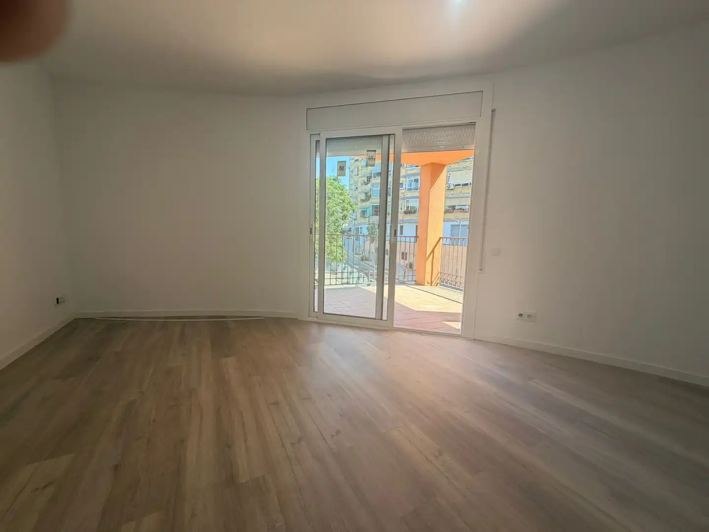 Schlafzimmer von Wohnung zum Verkauf in Mataró mit Parkett, Terrasse und Balkon