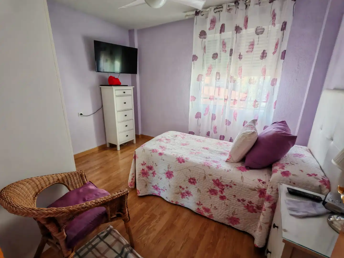 Schlafzimmer von Wohnung zum Verkauf in Móstoles mit Heizung, Parkett und Terrasse