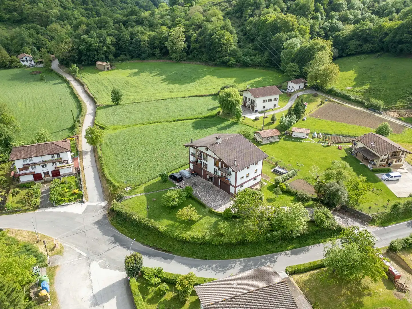 Wohnung zum Verkauf in Oiz mit Privatgarten und Abstellraum