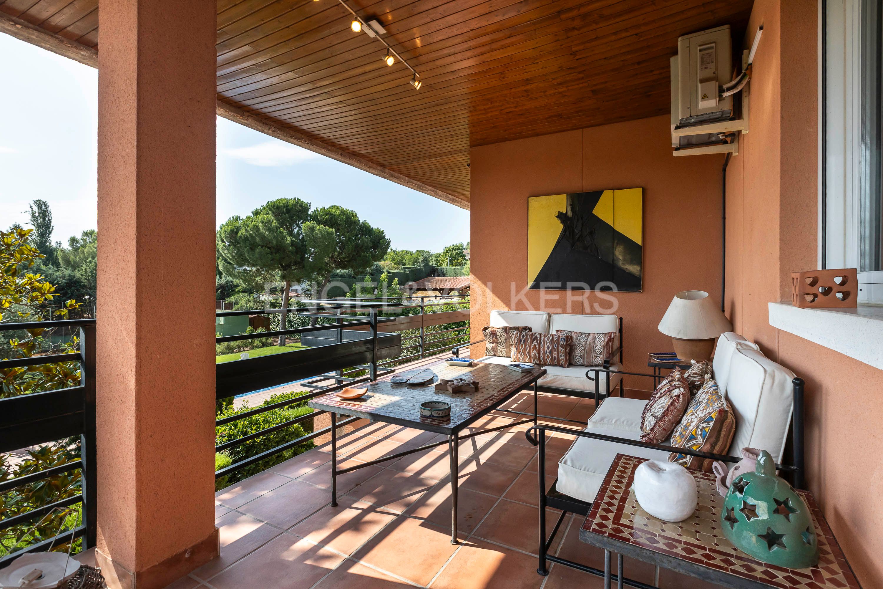 Terrace of House or chalet for sale in Boadilla del Monte  with Air Conditioner, Heating and Private garden