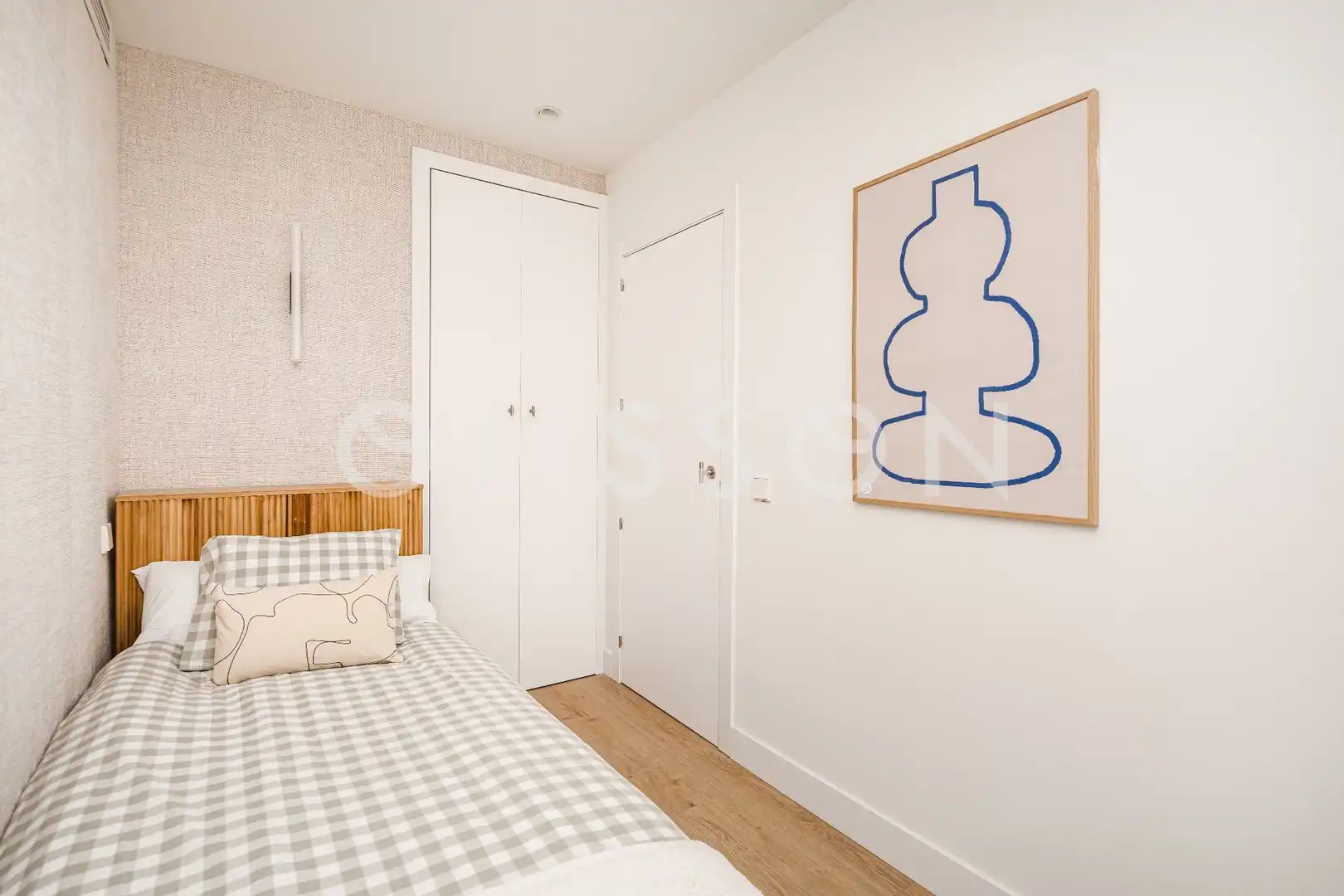 Schlafzimmer von Wohnungen zum Verkauf in Madrid mit Klimaanlage, Heizung und Möbliert