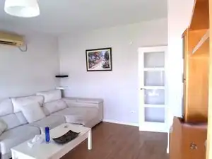 Sala d'estar de Pis en venda en Sevilla amb Aire condicionat, Parquet i Moblat