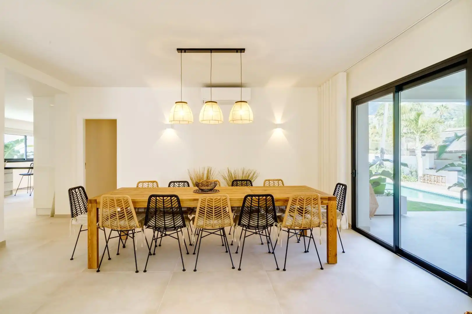 Comedor de Casa o chalet en venta en Marbella con Aire acondicionado, Jardín privado y Terraza