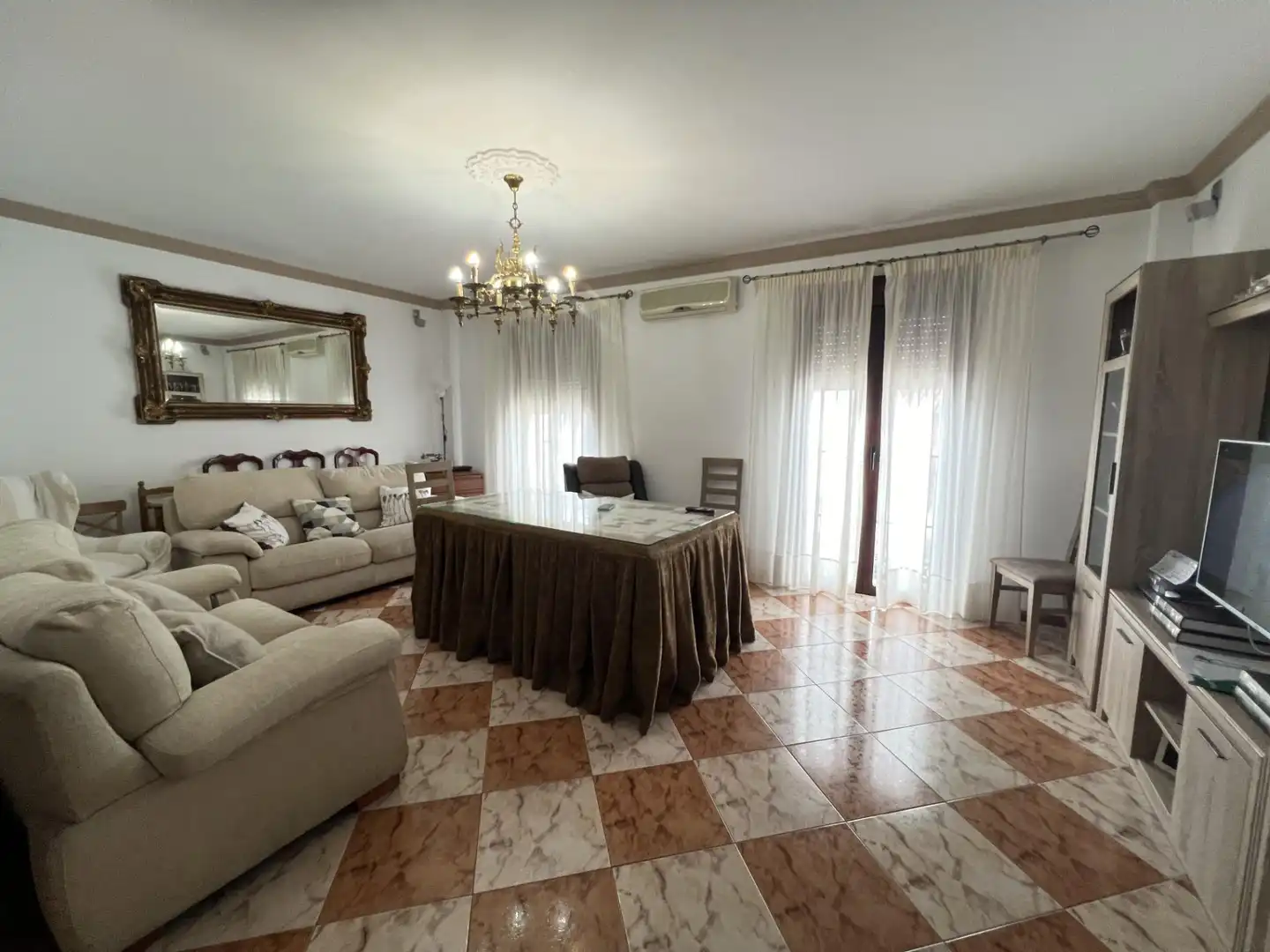 Sala de estar de Casa o chalet en venta en Antequera con Aire acondicionado, Terraza y Trastero