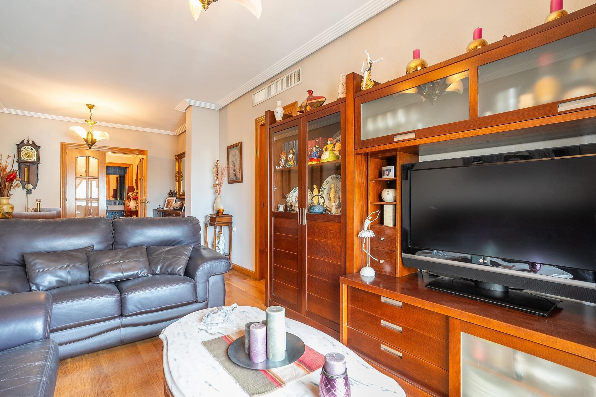 Living room of Flat for sale in  Almería Capital  with Air Conditioner and Terrace