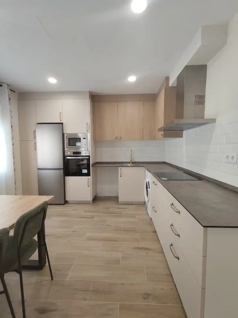 Kitchen of Flat for rent in Tarragona  with Air Conditioner, Furnished and Oven