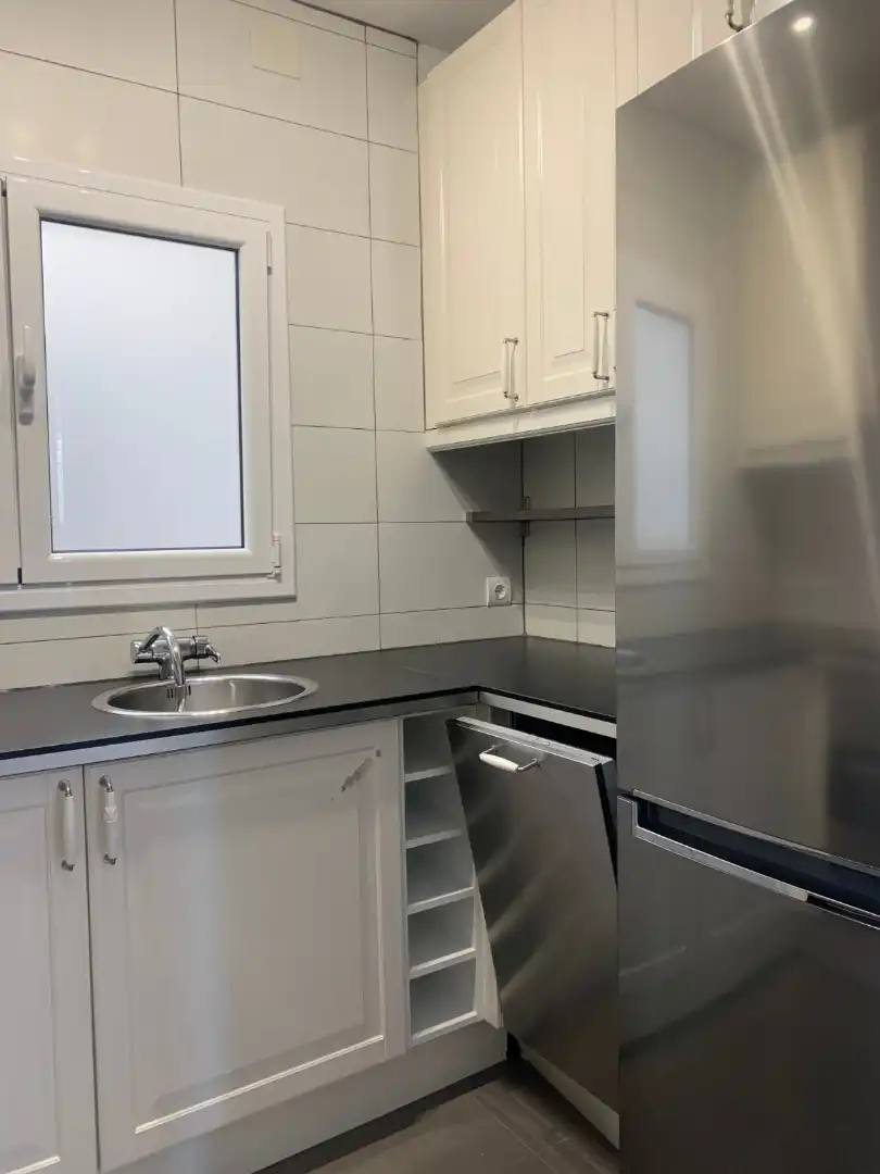 Küche von Wohnung zum Verkauf in Sant Feliu de Guíxols mit Heizung, Terrasse und Ofen